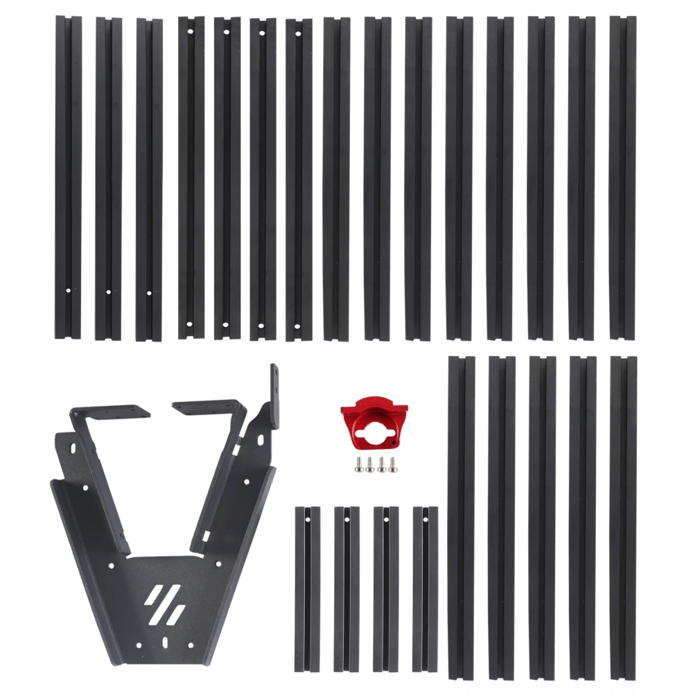 Blurolls Voron 0.2 extrusions profile kit with Kirigami Bed Support Aluminum  upgrade kit