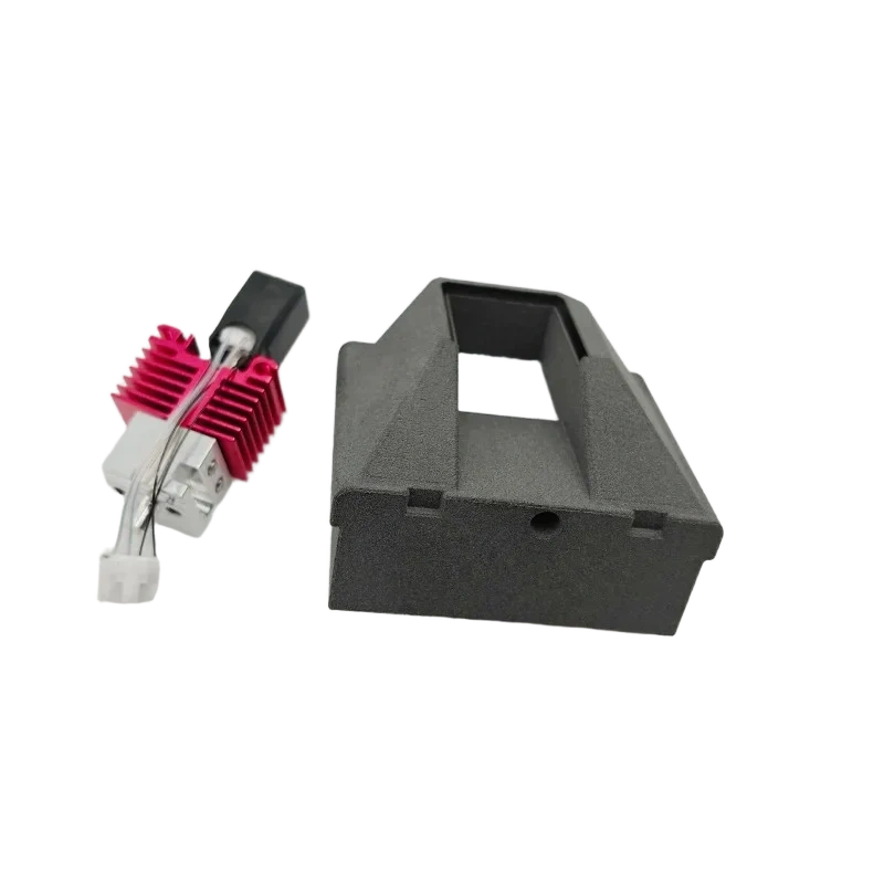 Blurolls Anycubic Kobra S1C 3D Printer Aluminum CNC Bambulab Hotend Adapter Mount with Nylon Fan Duct Upgrade Kit Bambu