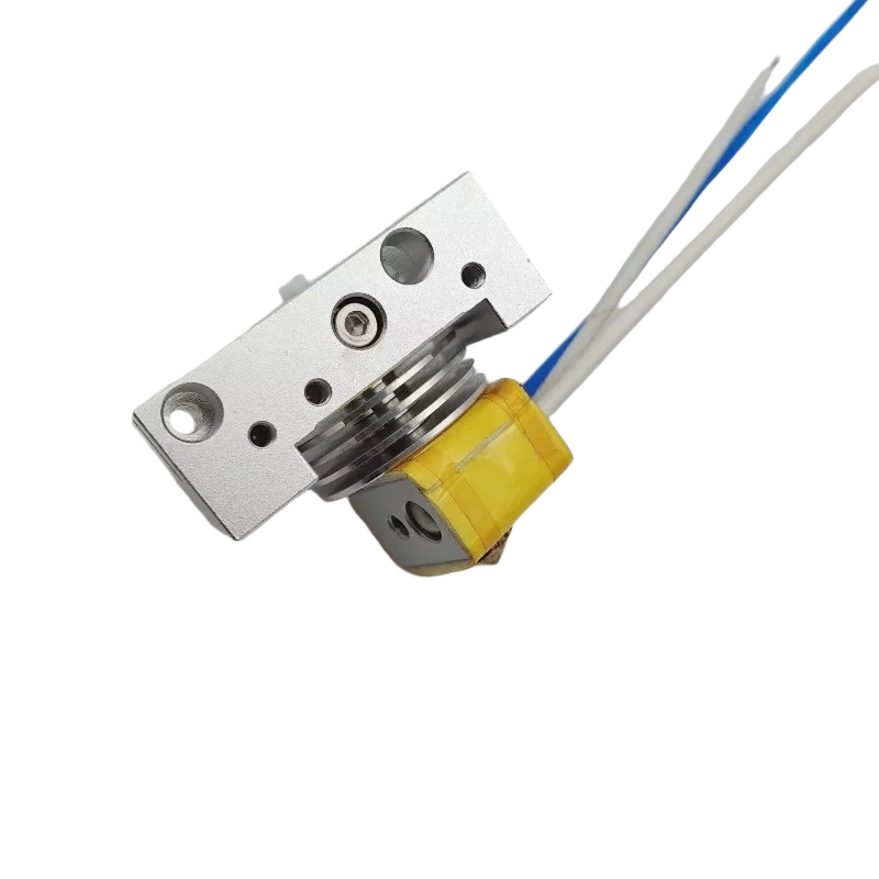 Blurolls Replacement Hot End Kit for QIDI TECH X-Plus 3D Printer 0.4mm Nozzle Heating Block Heatbreak Hotend Extruder