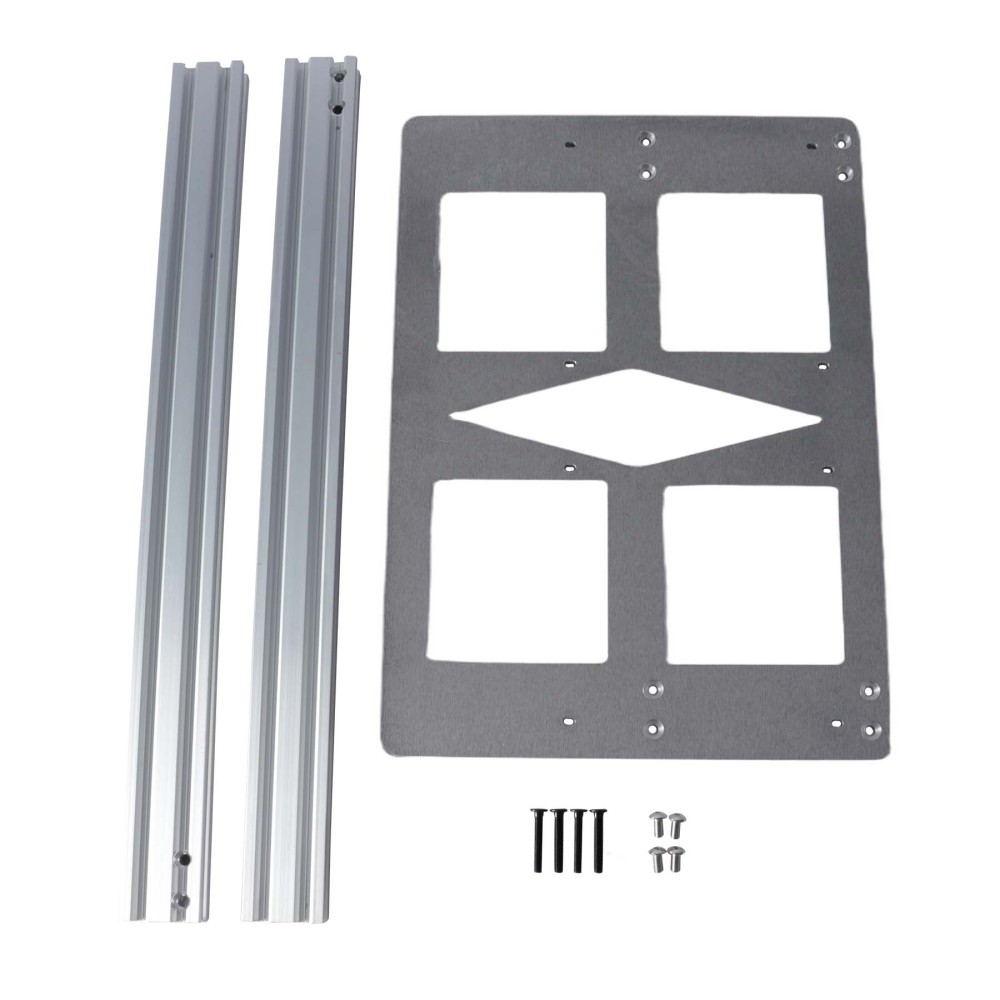 Blurolls Anycubic Kobra 3/ACE Pro Box Mounting Kit - CNC Aluminum Top Shelf Holder for Filament Storage & Accessories