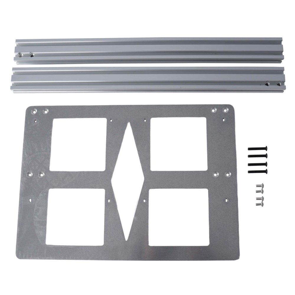 Blurolls Anycubic Kobra 3/ACE Pro Box Mounting Kit - CNC Aluminum Top Shelf Holder for Filament Storage & Accessories