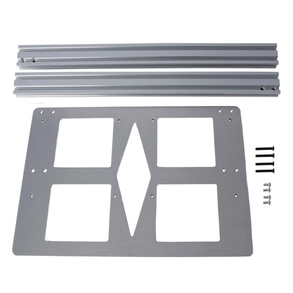 Blurolls Anycubic Kobra 3/ACE Pro Box Mounting Kit - CNC Aluminum Top Shelf Holder for Filament Storage & Accessories