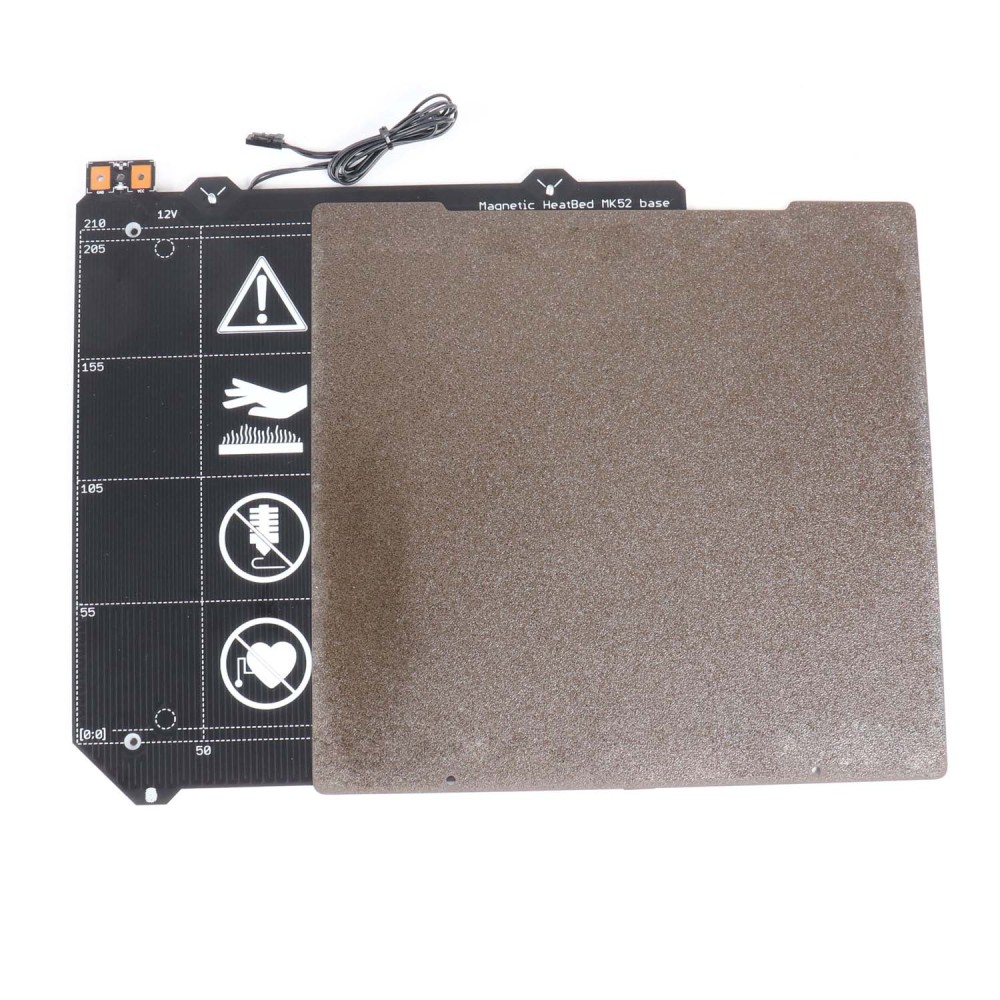 Prusa I3 MK2/MK2S to MK2.5S Upgrade Kit with MK52 12V Heated Bed Noctua Fan Super PINDA Probe Prusa I3 MK2.5 Heatbed Kit