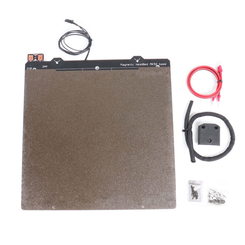 Prusa I3 MK2/MK2S to MK2.5S Upgrade Kit with MK52 12V Heated Bed Noctua Fan Super PINDA Probe Prusa I3 MK2.5 Heatbed Kit