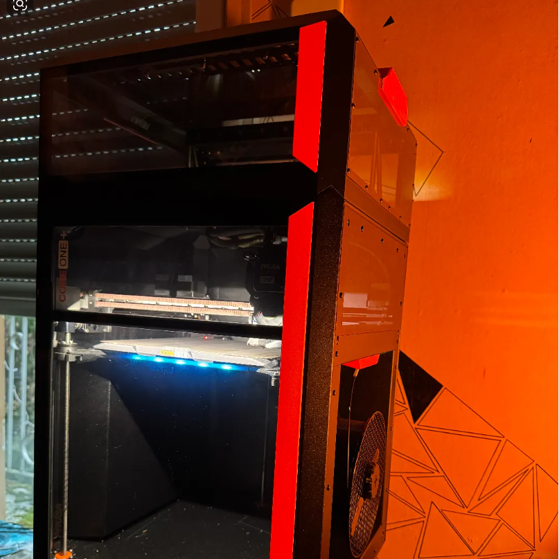OneTop Modular Top Enclosure for Prusa Core One/ One Plus designed by Chips_n_Spools Pre-Order