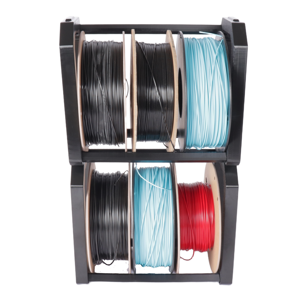 Blurolls 3D Printer Modular Filament Storage System - V1 PETG printed parts