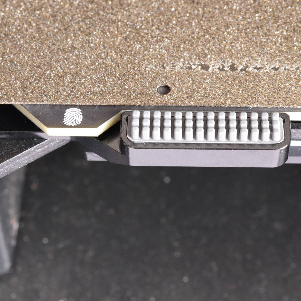 Prusa Core One  Nozzle Rubber Wiper with Aluminum Holder