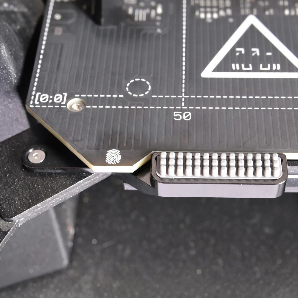 Prusa Core One  Nozzle Rubber Wiper with Aluminum Holder