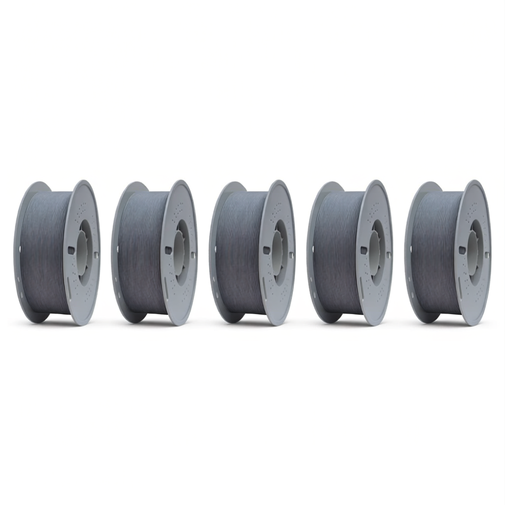 Blurolls Eco PLA+ Filament 1.75mm High Speed AMS Compatible 3D Printer Filament Vacuum Packed High Quality PLA  5 Spools Bundle