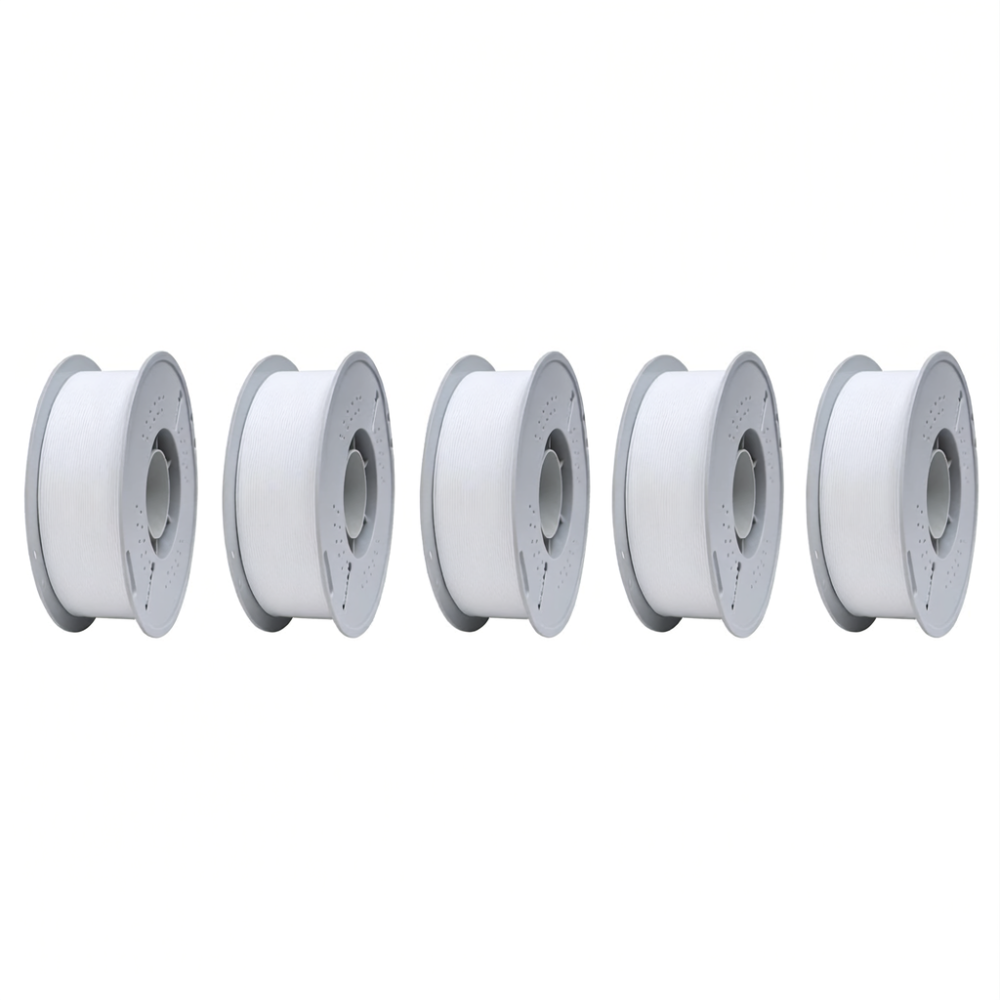 Blurolls Eco PLA+ Filament 1.75mm High Speed AMS Compatible 3D Printer Filament Vacuum Packed High Quality PLA  5 Spools Bundle