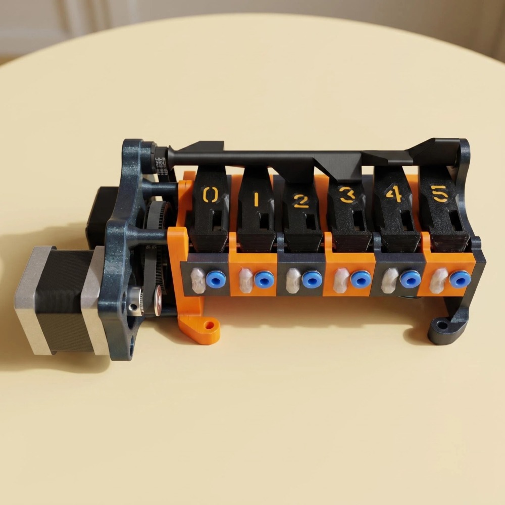 Blurolls Low Rider MMU V2.0 Kit – Open-Source Multi-Material System for Klipper 3D Printers Voron 2.4 Vcore V3 Vzbot