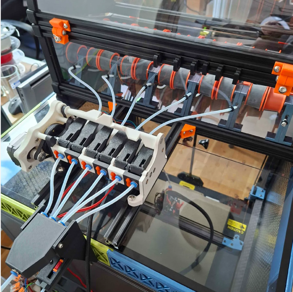 Blurolls Low Rider MMU V2.0 Kit – Open-Source Multi-Material System for Klipper 3D Printers Voron 2.4 Vcore V3 Vzbot