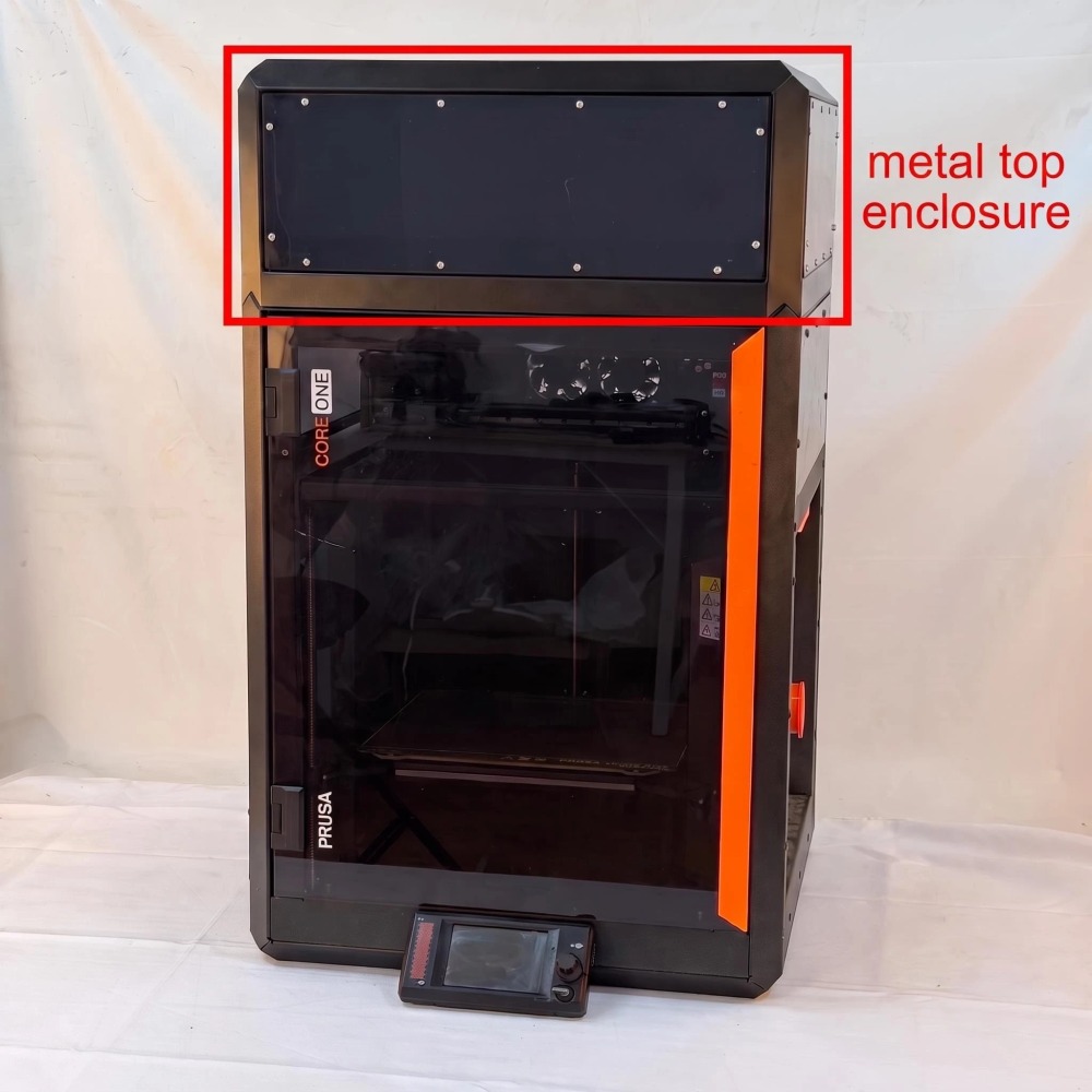 Blurolls Metal OneTop Modular Top Enclosure for Prusa CORE One / CORE One+ – MMU3 & INDX Ready  Pre Order