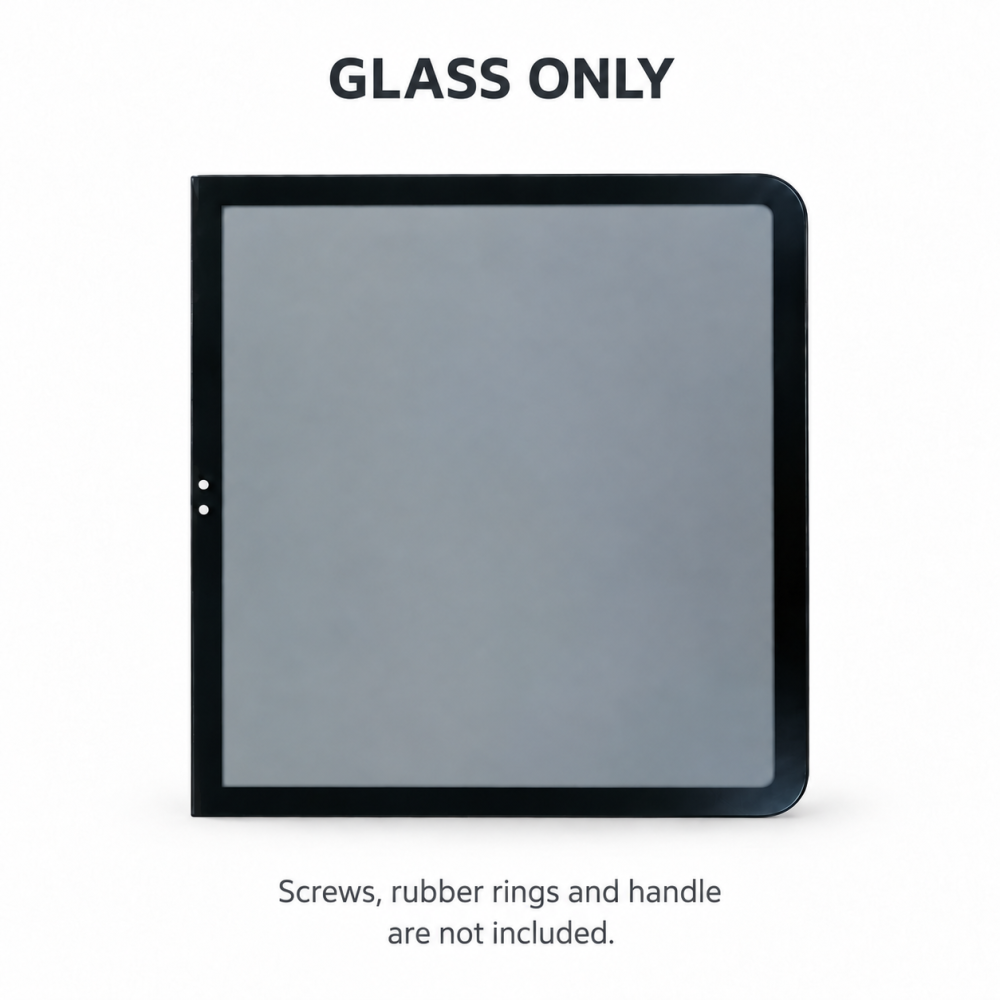 Replacement Glass Front Door and Top Cover for Bambu Lab P2S / X2D