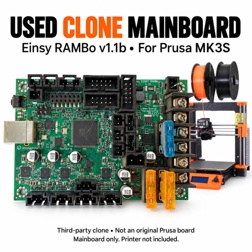 Used Einsy RAMBo v1.1b Clone Mainboard for Prusa MK3S