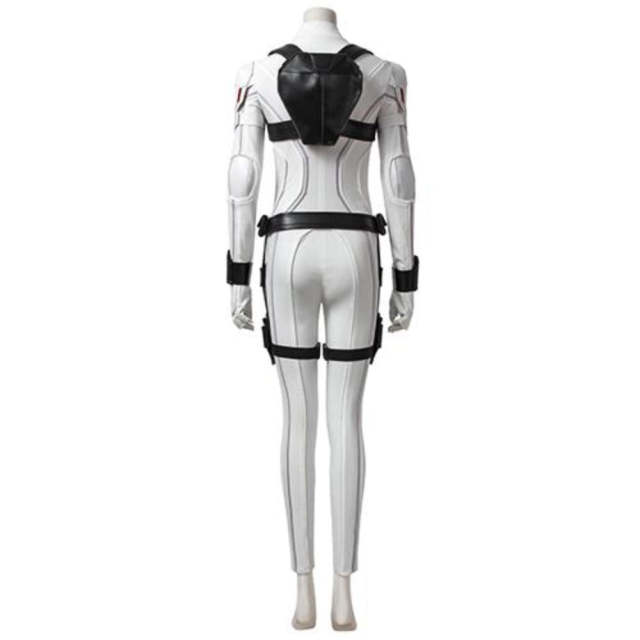 Black Widow - Natasha Romanoff White suit (With Boots)