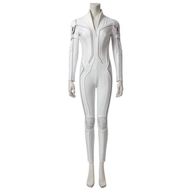 Black Widow - Natasha Romanoff White suit (With Boots)