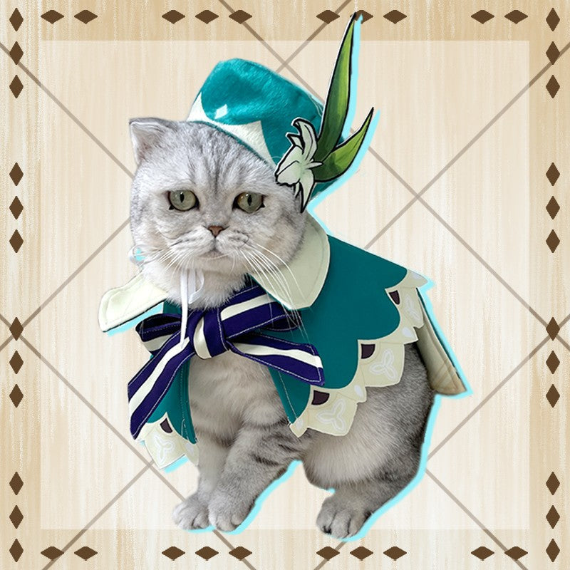 Genshin Impact Venti Pets Cosplay Costume