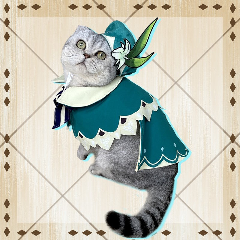 Genshin Impact Venti Pets Cosplay Costume