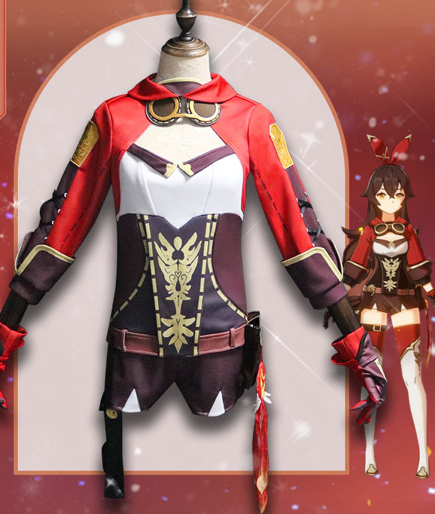 Genshin Impact Amber Cosplay Costume (Budget)