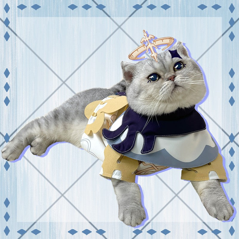 Genshin Impact Paimon Pets Cosplay Costume