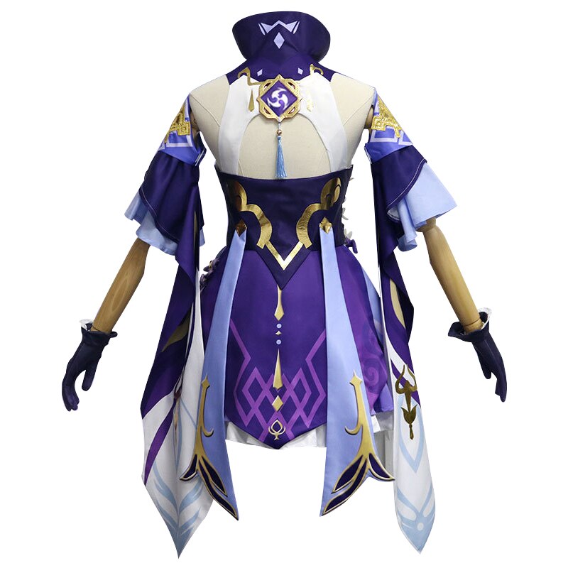 Genshin Impact Keqing Cosplay Costume (Budget)
