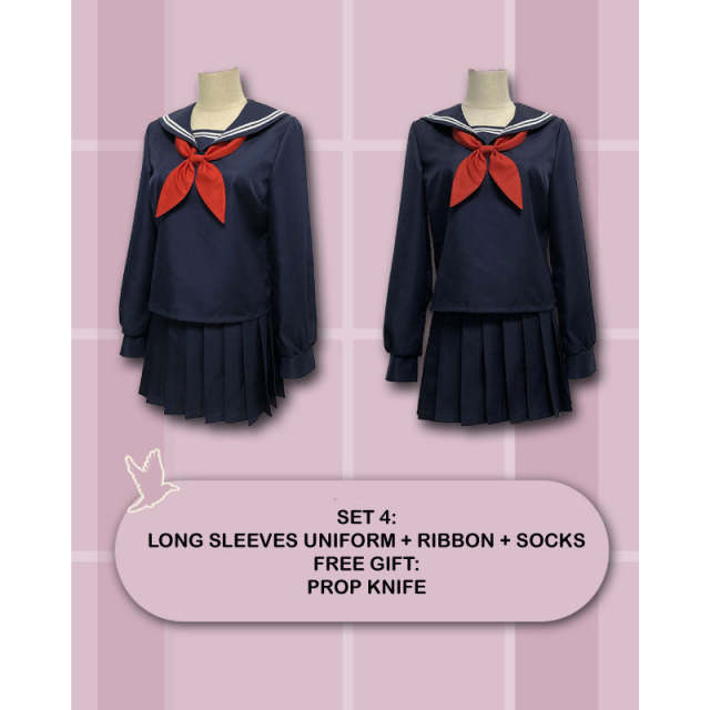 My Hero Academia Himiko Toga JK School Uniform Cosplay Costume