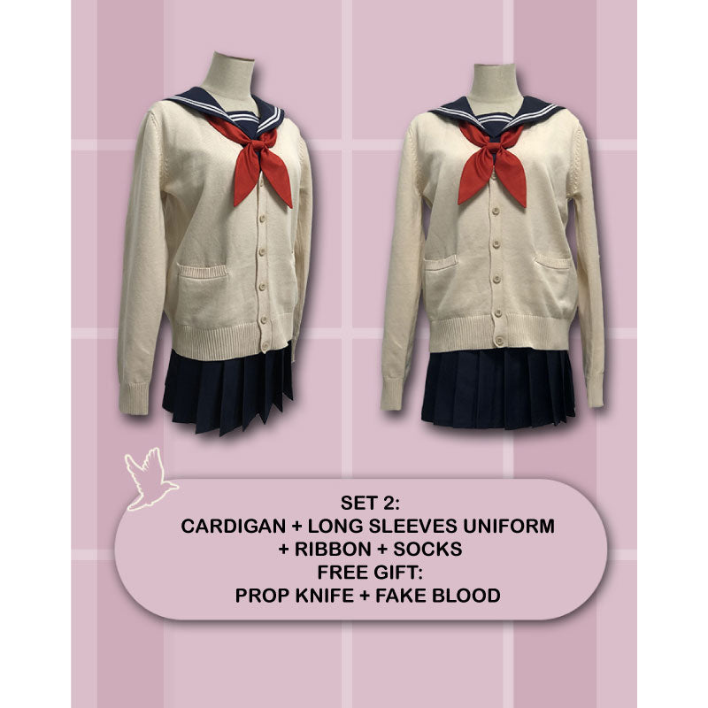 My Hero Academia Himiko Toga JK School Uniform Cosplay Costume