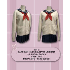 My Hero Academia Himiko Toga JK School Uniform Cosplay Costume