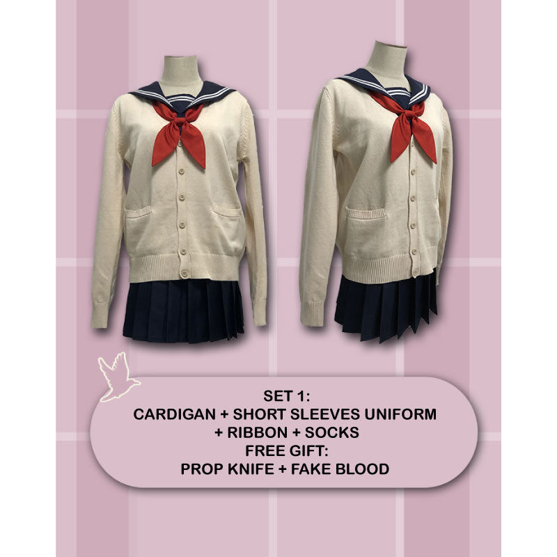 My Hero Academia Himiko Toga JK School Uniform Cosplay Costume
