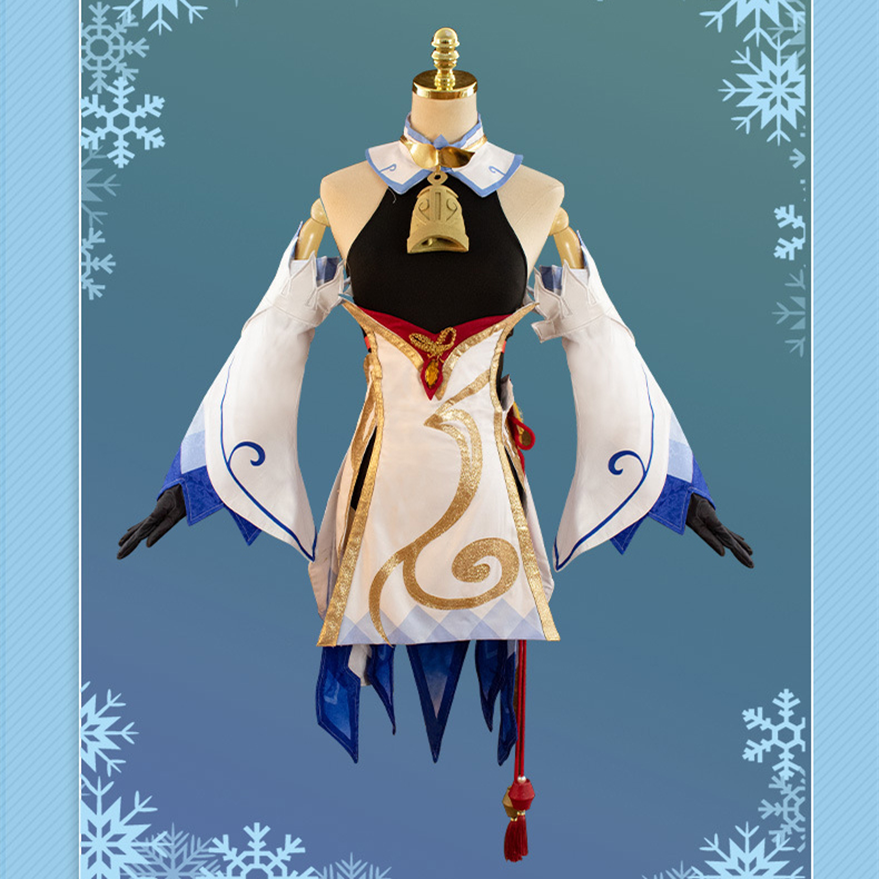 Genshin Impact Ganyu Cosplay Costumes (Budget)