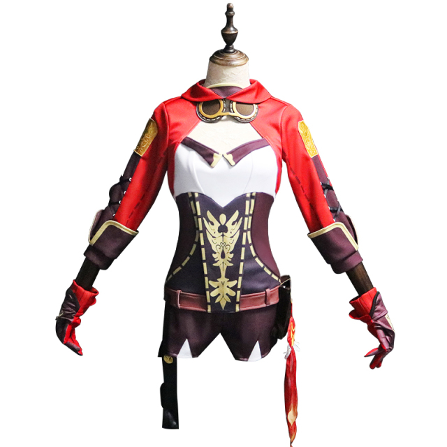 Genshin Impact Amber Cosplay Costume (Budget)