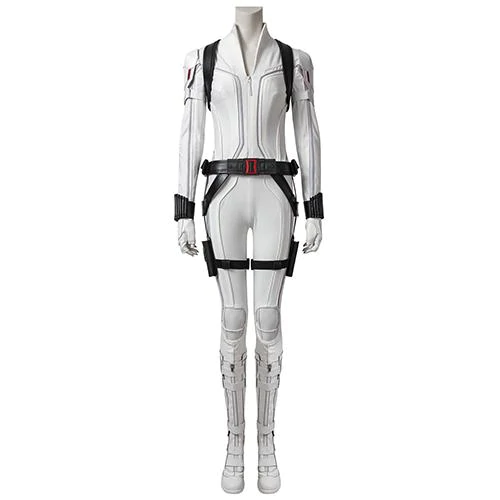 Black Widow - Natasha Romanoff White suit (With Boots)