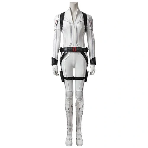 Black Widow - Natasha Romanoff White suit (With Boots)