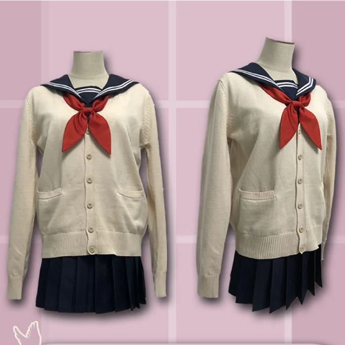 My Hero Academia Himiko Toga JK School Uniform Cosplay Costume