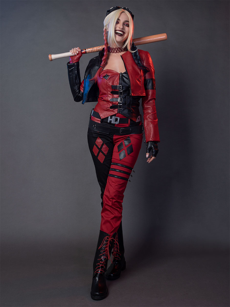 2021 Harley Quinn Cosplay Costume C00129