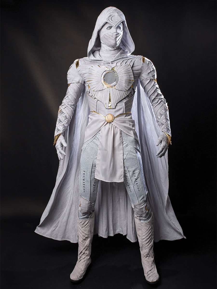 Moon Knight 2022 Marc Spector Moon Knight Cosplay Costume C01134S Upgraded Version