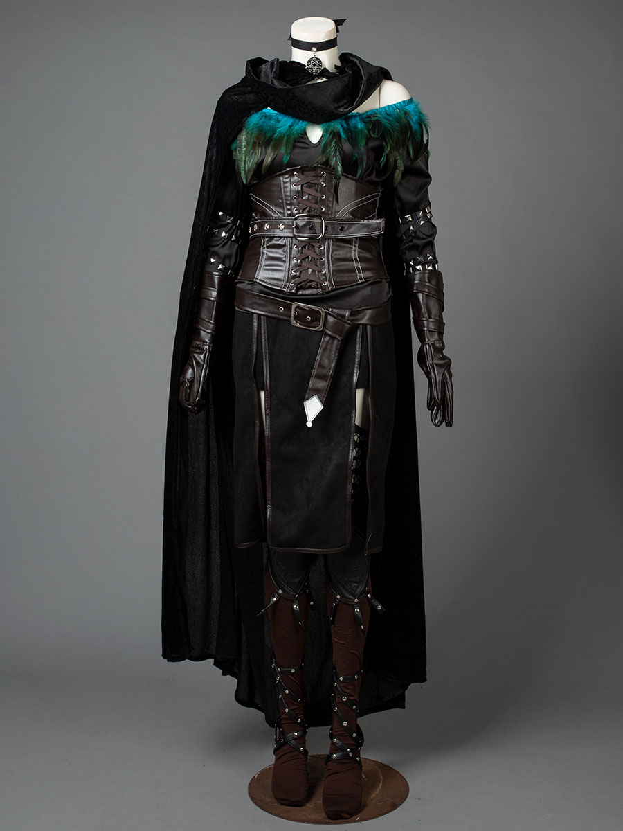 The Witcher Yennefer of Vengerberg Cosplay Costume mp005563