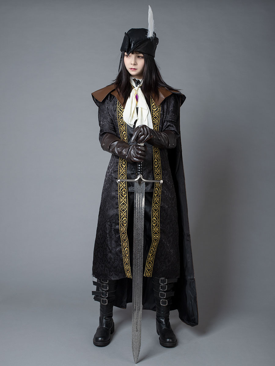 Bloodborne The Player Maria Cosplay Costume mp004007