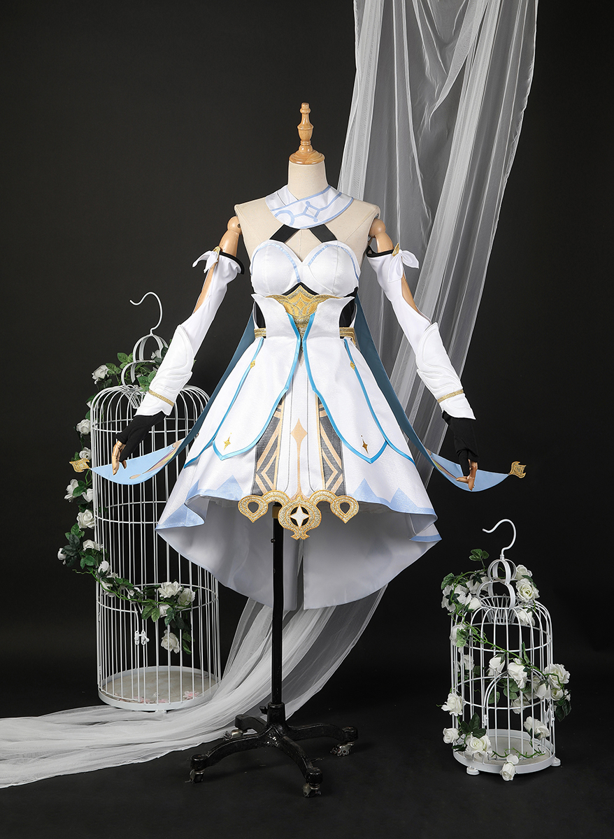 Genshin Impact Lumine Cosplay Costume C02033