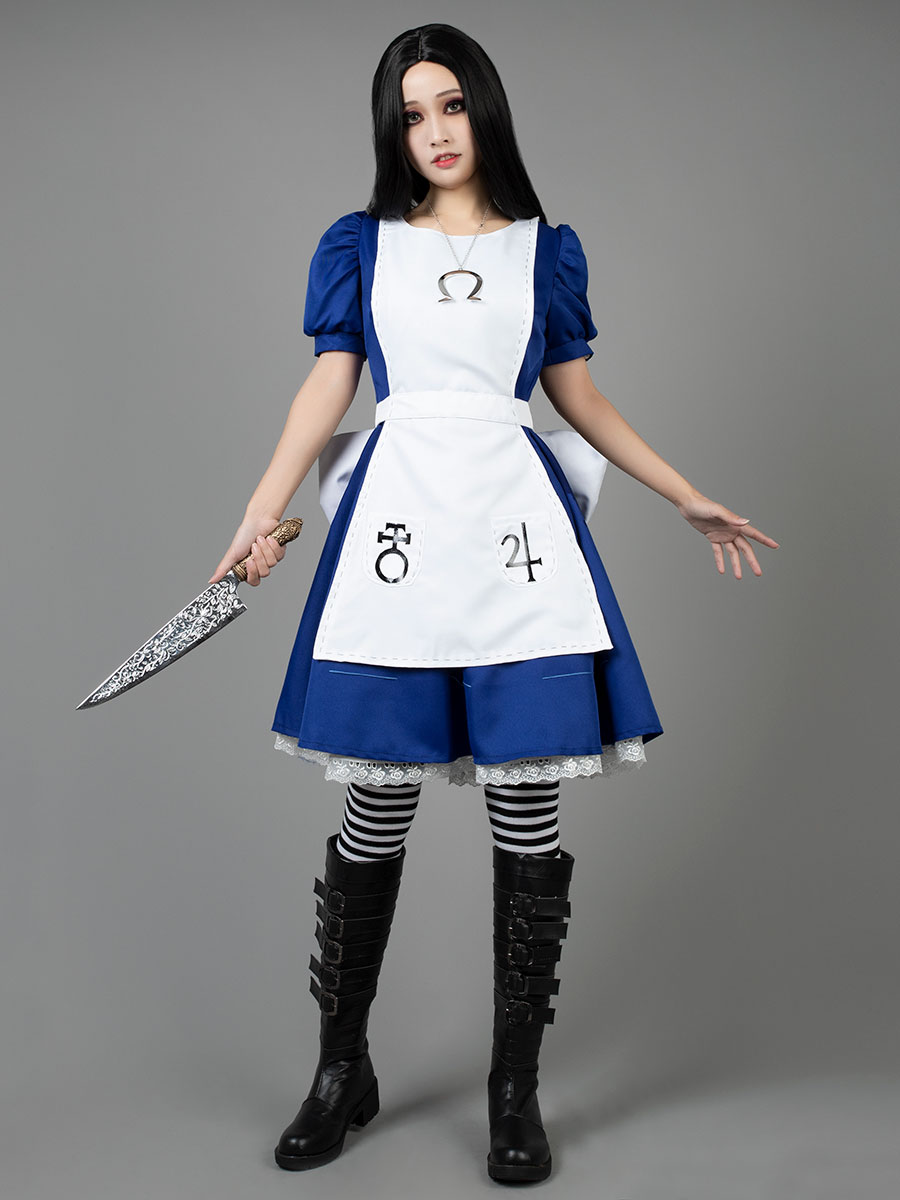 Alice: Madness Returns Classic Dress For Cosplay Y-0548 mp000277