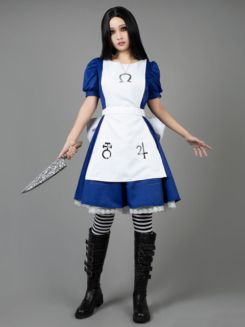 Alice: Madness Returns Classic Dress For Cosplay Y-0548 mp000277