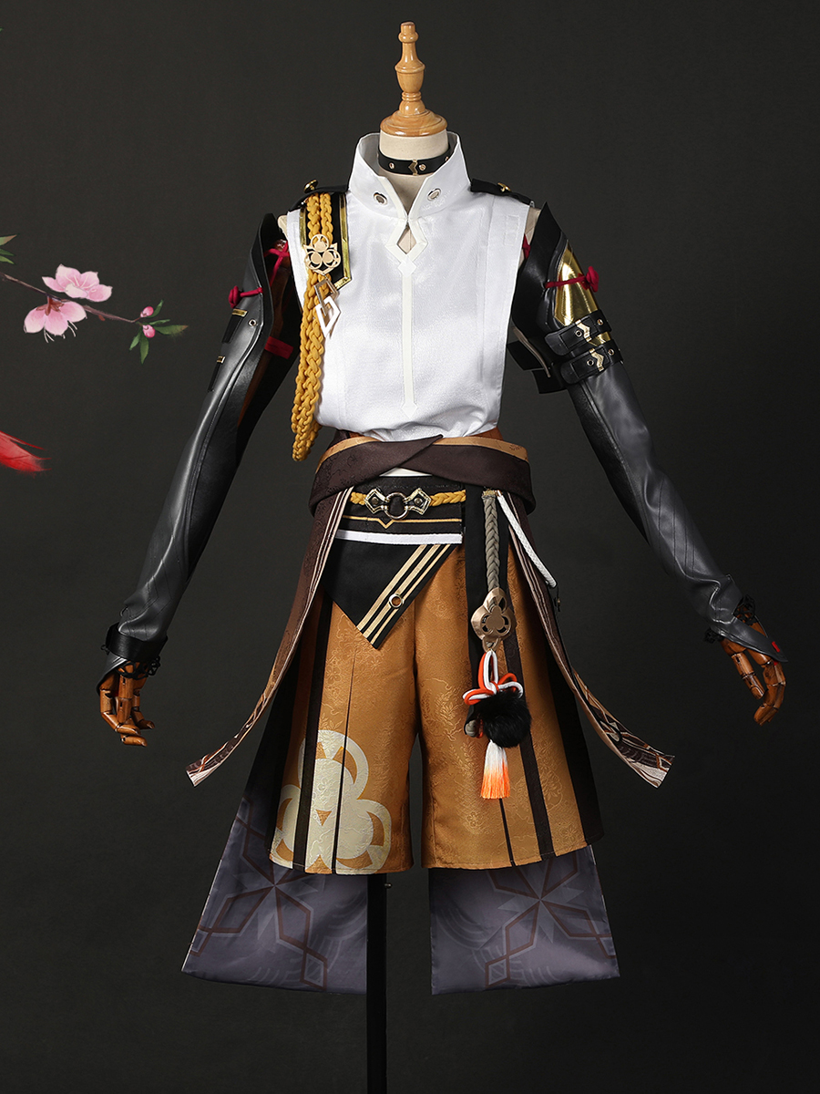 Genshin Impact Shikanoin Heizou Cosplay Costume C02814