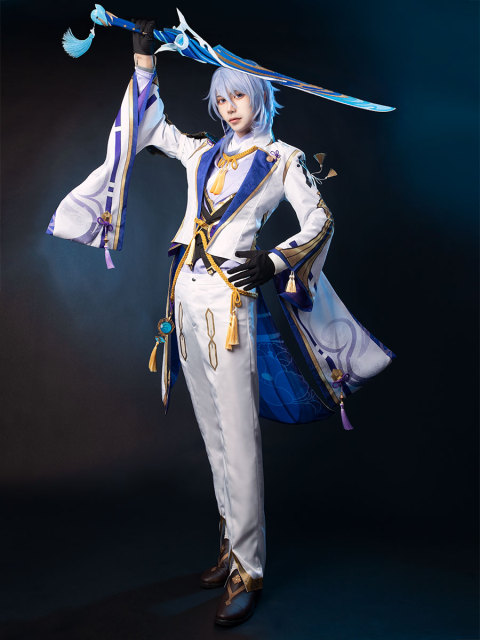 Genshin Impact Kamisato Ayato Cosplay Costume C01021