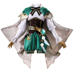 Genshin Impact Venti Cosplay Costume Upgraded Version C02889