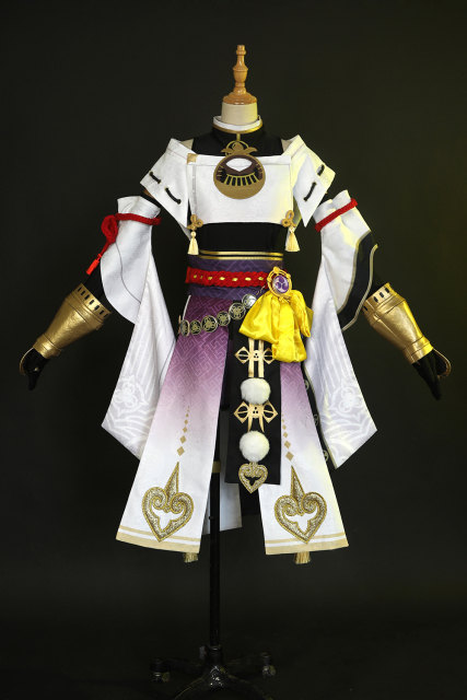 Genshin Impact Kujo Sara Cosplay Costume C00656