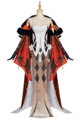 Genshin Impact La Signora Cosplay Costume Jacquard Version C00496
