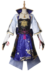 Genshin Impact Kamisato Ayaka Cosplay Costume Jacquard Version C00443
