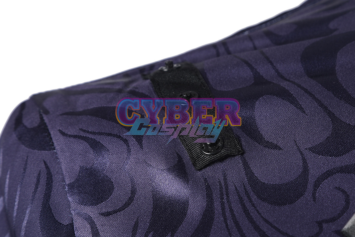 Genshin Impact Bubu Pharmacy Baizhu Cosplay Costume Jacquard Version C00437