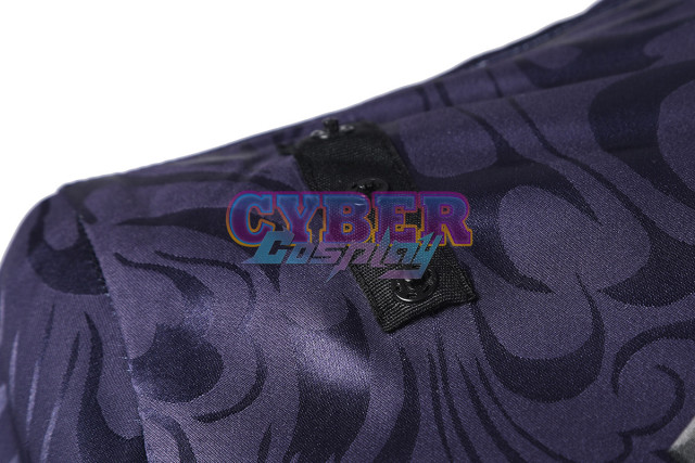 Genshin Impact Bubu Pharmacy Baizhu Cosplay Costume Jacquard Version C00437